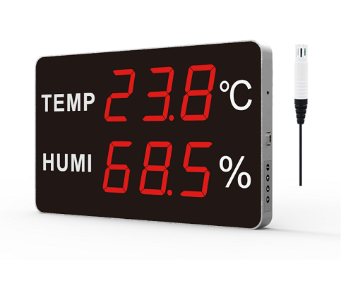 Đồng hồ đo nhiệt độ, độ ẩm HUATO HE218A-TH (38.5 x 24.2 x 4.6 cm, tầm nhìn 20m)